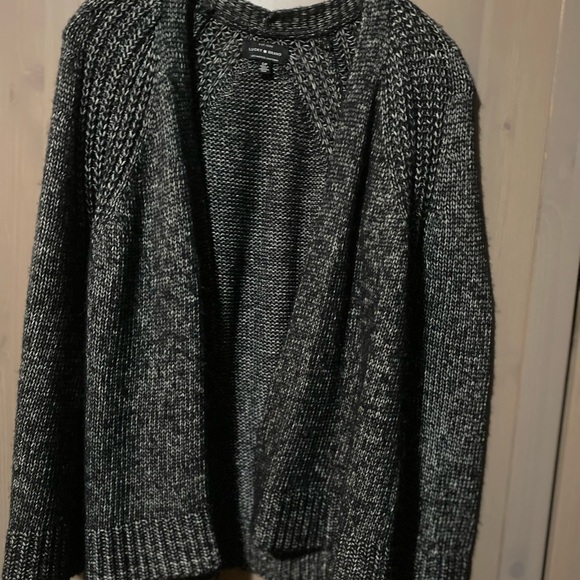 Black and grey Lucky Brand sweater - Picture 1 of 3